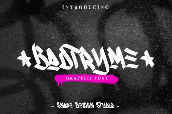Badtryme: Bold Street Art Typography