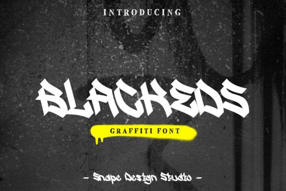 Blackeds: A Dynamic Display Font for Urban Creativity