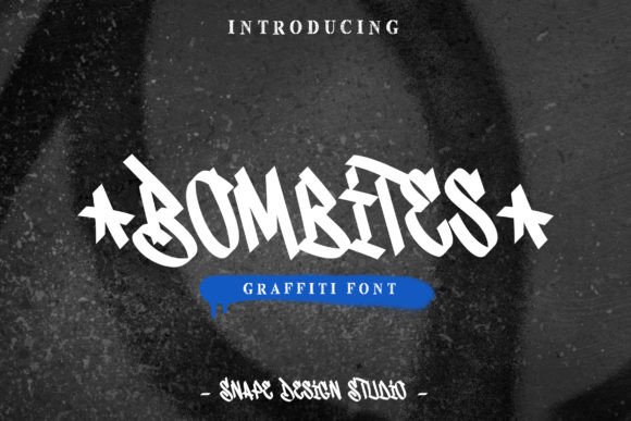 Bombites: The Urban Graffiti Font for Bold Projects
