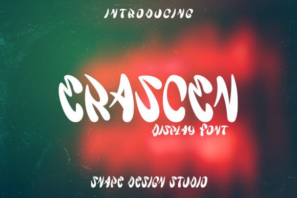 Discover the Fun and Quirky Erascen Display Font