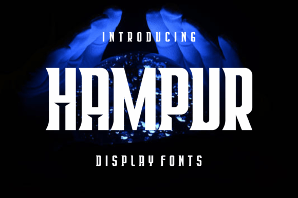 Hampur: A Versatile Retro Display Font for Creative Projects