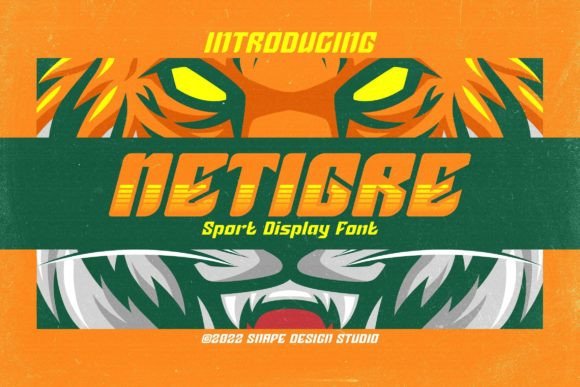 Netigre: A Bold Typeface for Dynamic Design