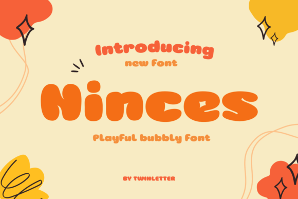 Ninces: A Playful and Harmonious Display Font