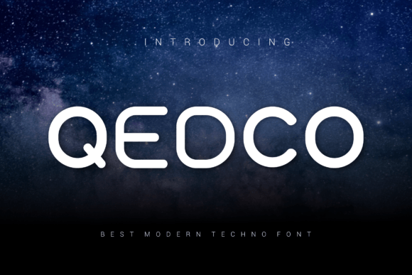 Qedco: A Powerful Typeface for Bold, Eye-Catching Designs