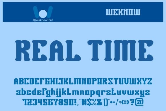 Real Time: A Modern Slab Serif for Bold Design