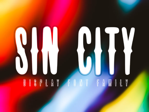 Sin City: A Bold Typeface for Confident Design