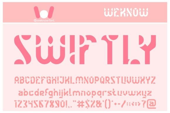 Swiftly: The Dynamic Display Typeface for Modern Brands